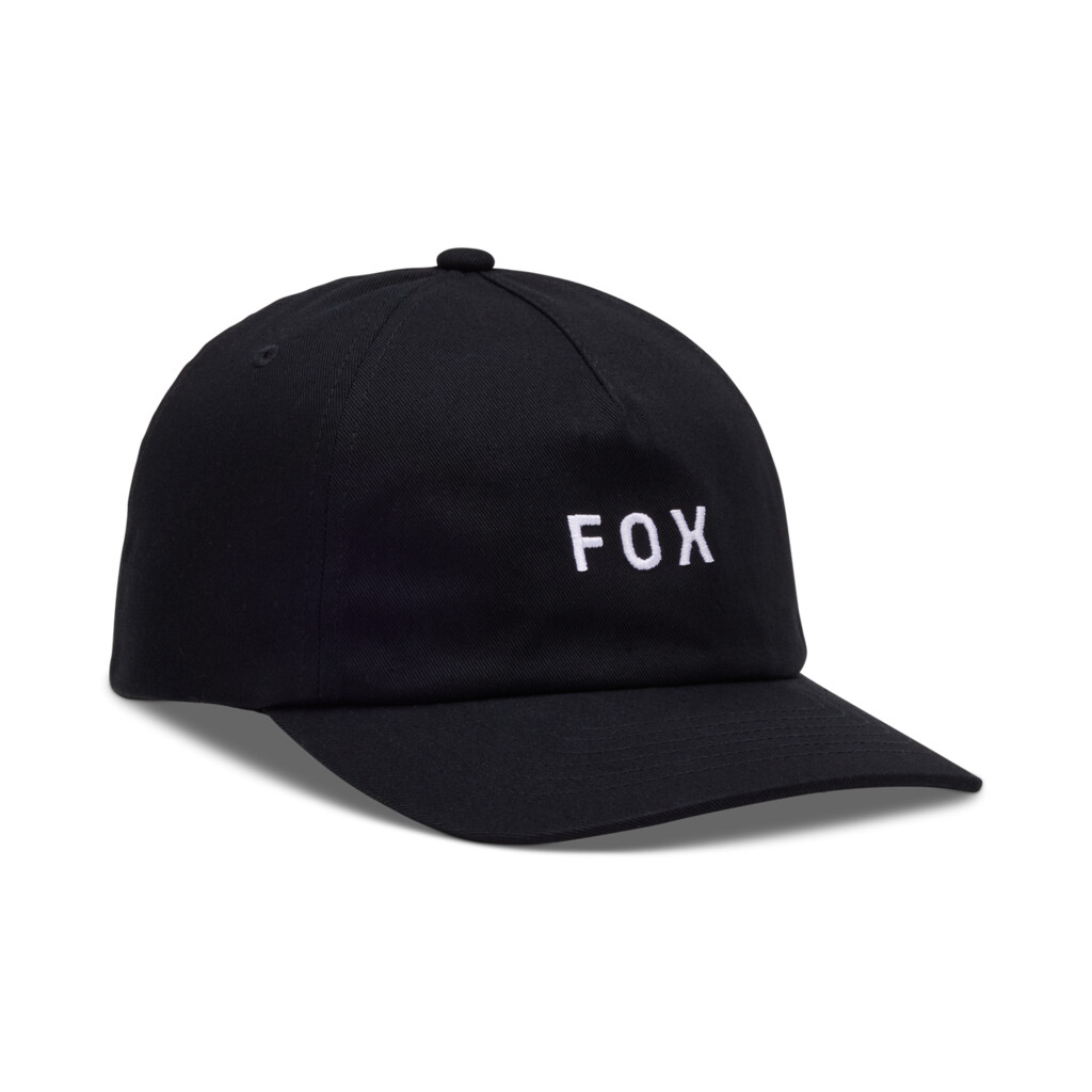 Fox Racing - Wordmark Adjustable Cap - black/white