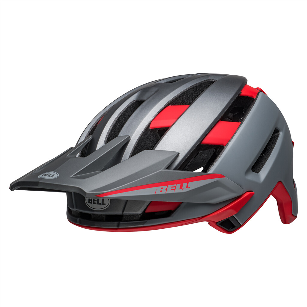 Bell - Super AIR R Spherical MIPS Helmet - matte gray/red