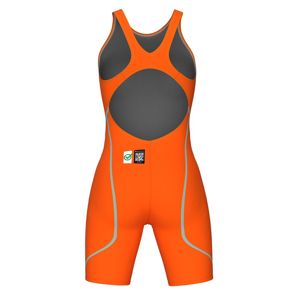 Arena - W Powerskin ST NEXT LE Ob - orange/teal