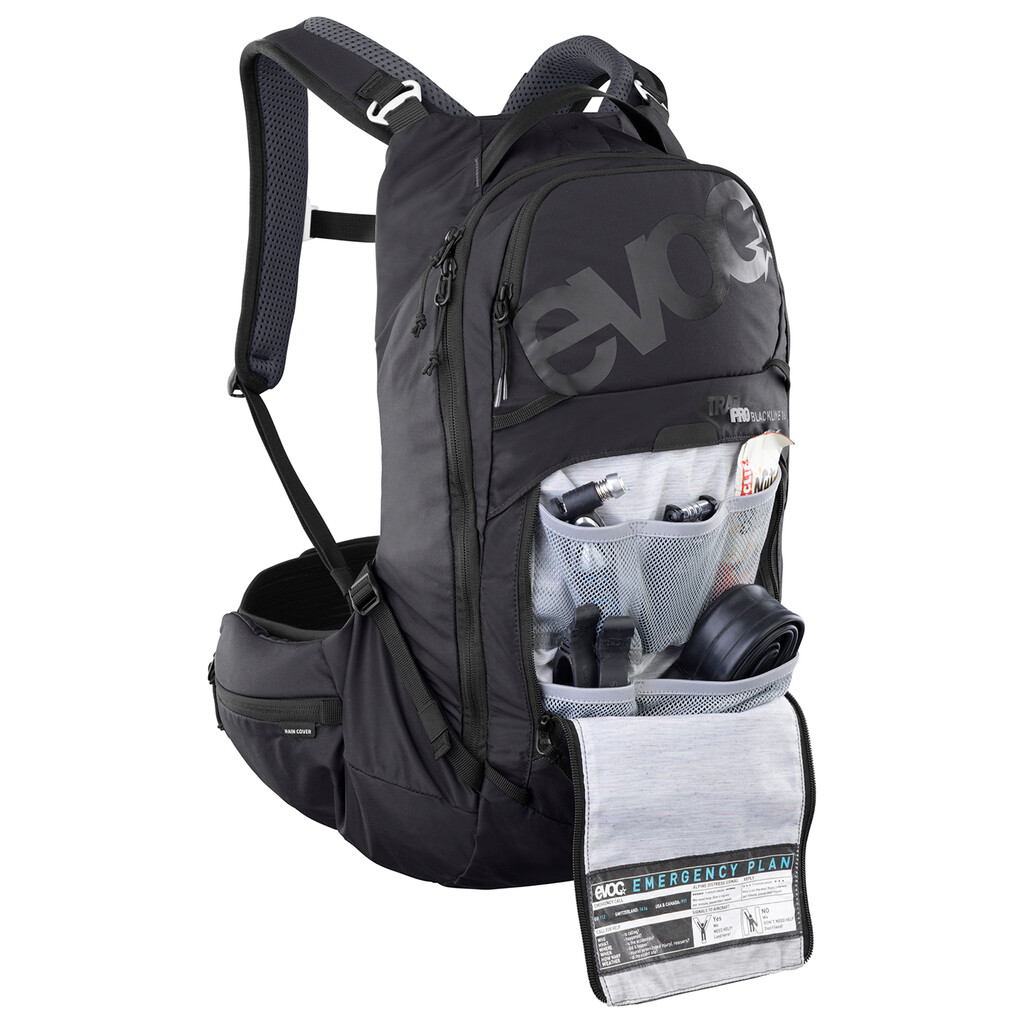 Evoc - Trail Pro 16L Blackline Backpack - black