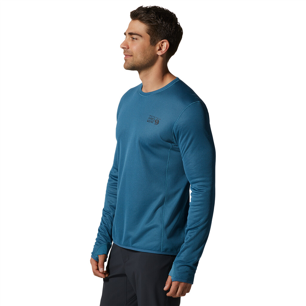 Mountain Hardwear - M AirMesh LS Crew - caspian 442