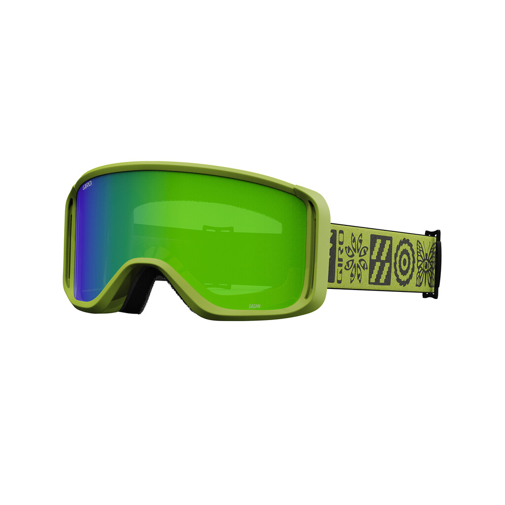 Giro Eyewear - Sagen Goggle - glow green shelter pro;loden green S2;+S0