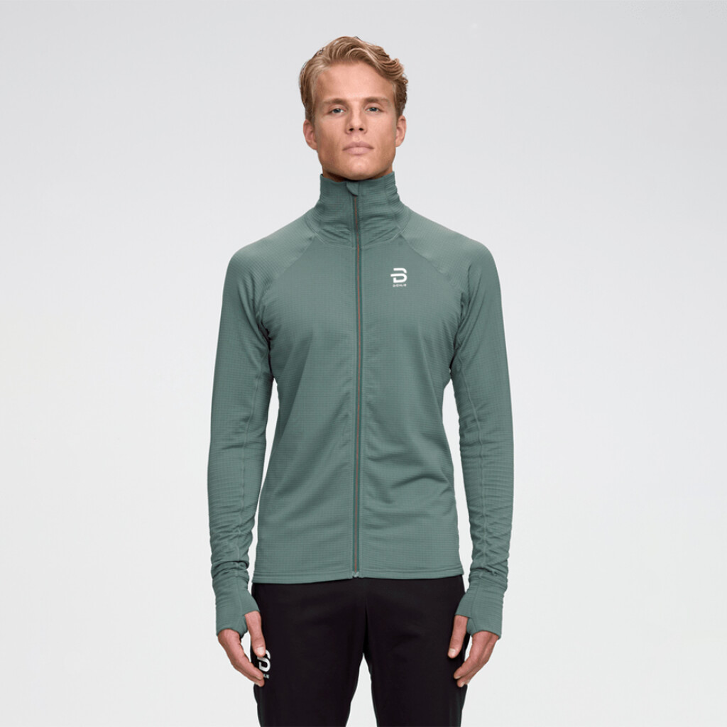 Daehlie - M Full Zip Davos - dark forest