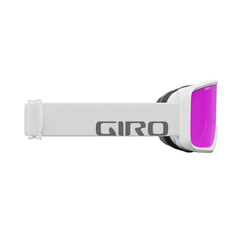 Giro Eyewear - Sagen Goggle - white wordmark amber pink S2;+S0