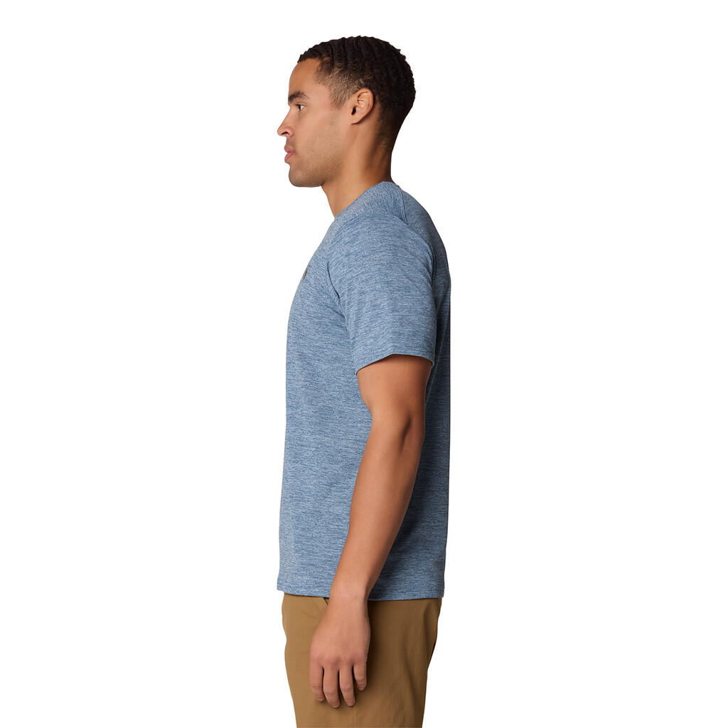 Mountain Hardwear - M Sunblocker™ Short Sleeve - adriatic blue heather 444