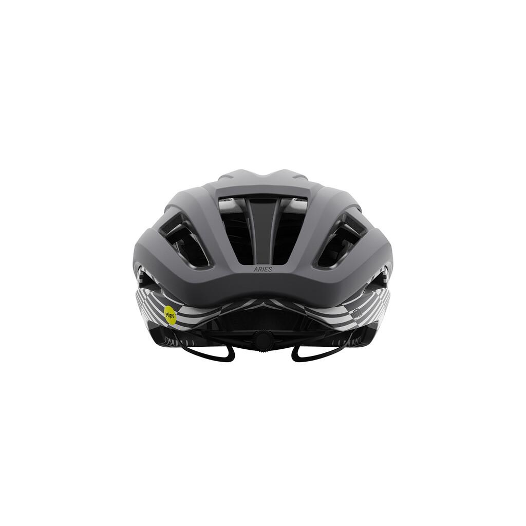 Giro Cycling - Aries Spherical MIPS Helmet - matte white/charcoal rush