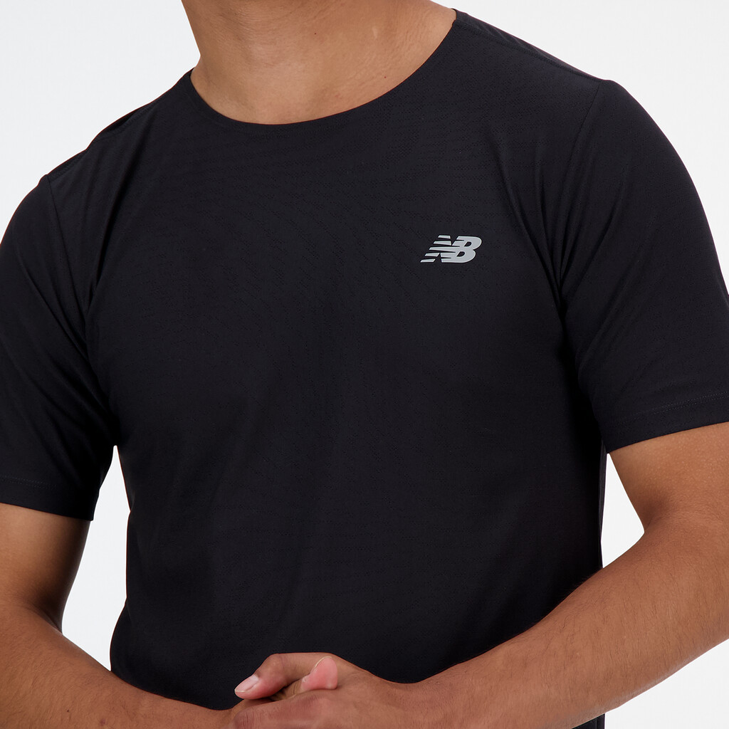 New Balance - Jacquard T-Shirt - black