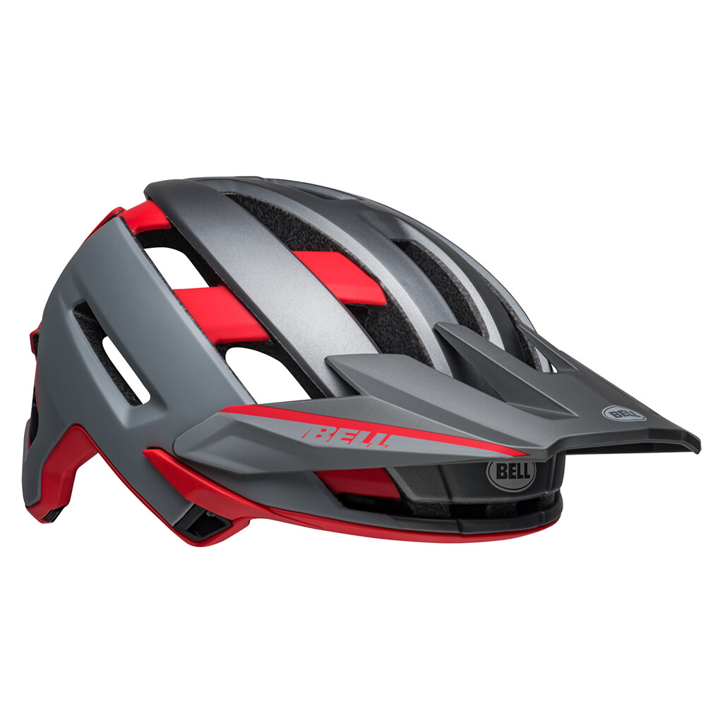 Bell - Super AIR R Spherical MIPS Helmet - matte gray/red