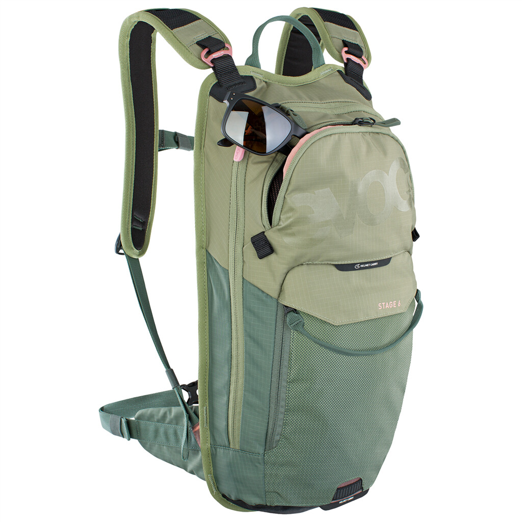 Evoc - Stage 6L Backpack + 2L Bladder I - light olive/olive