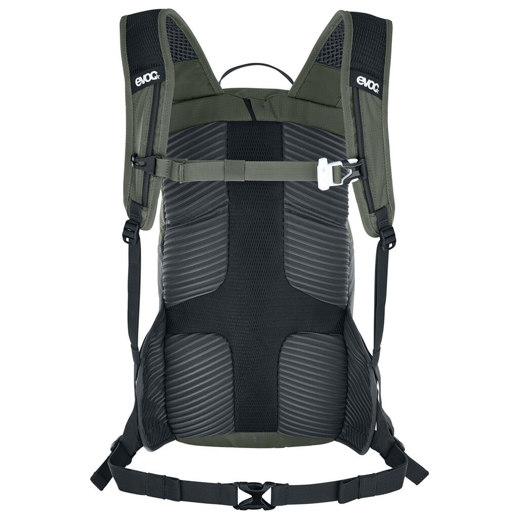 Evoc - Ride 12L Backpack - dark olive/black