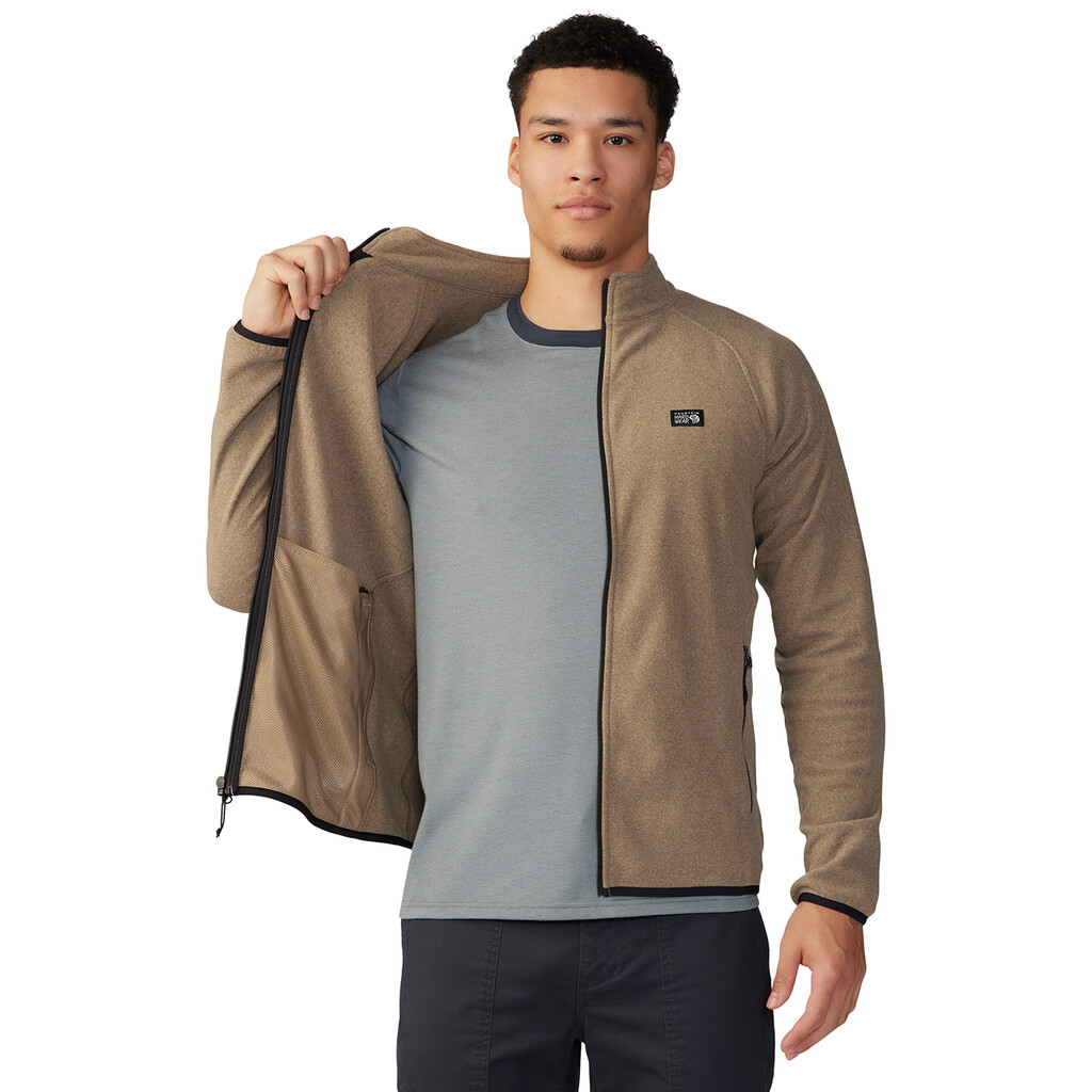 Mountain Hardwear - M Microchill™ Full Zip Jacket - trail dust heather 249