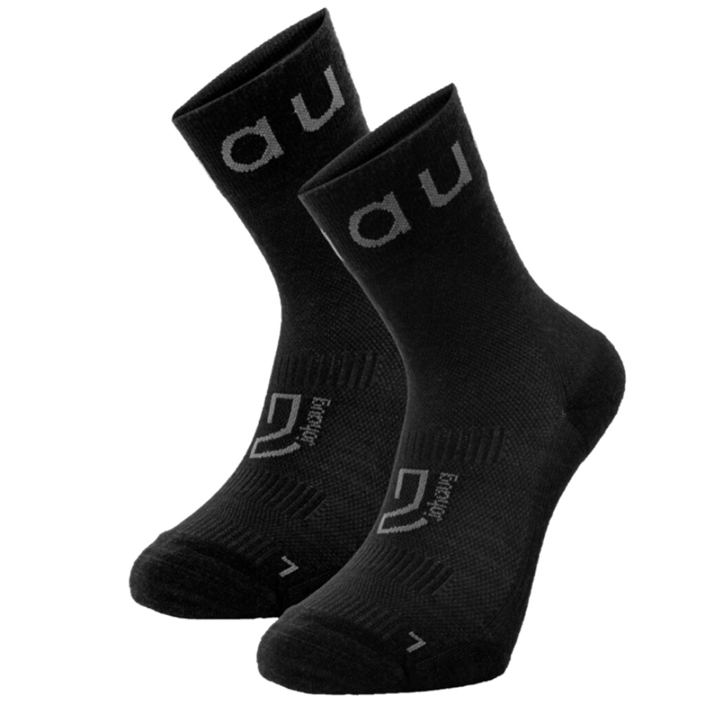 Johaug - 2-PK Advance Tech-Wool Socks - black