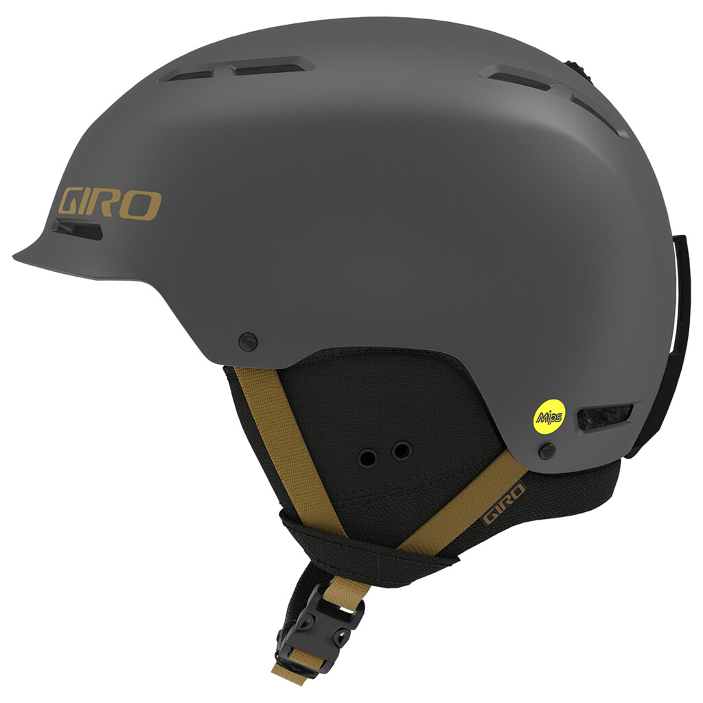 Giro Snow - Trig MIPS Helmet - metallic coal/tan