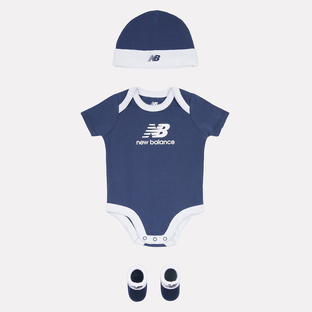 New Balance - B NB Stacked Infant Set - nb navy