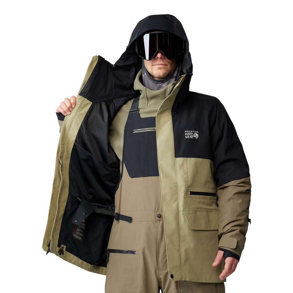 Mountain Hardwear - M First Tracks™ Jacket - mantis green, stone green, black 361