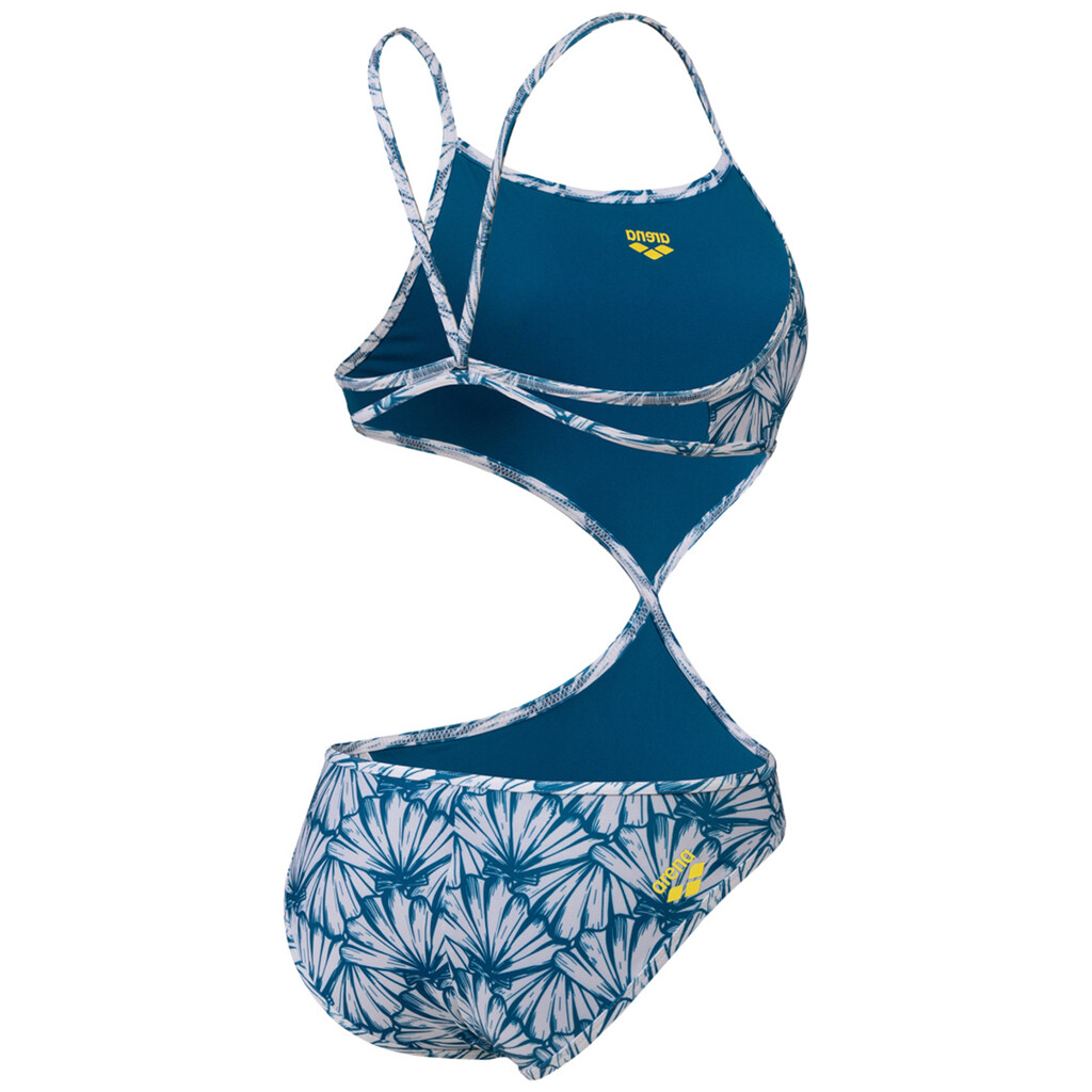 Arena - W Rule Breaker Swimsuit Twist'N'Mix R - white multi/blue cosmo