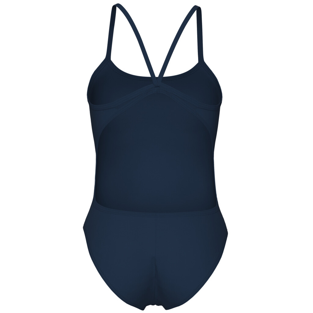 Arena - W Swimsuit Lace Back Solid - navy/white