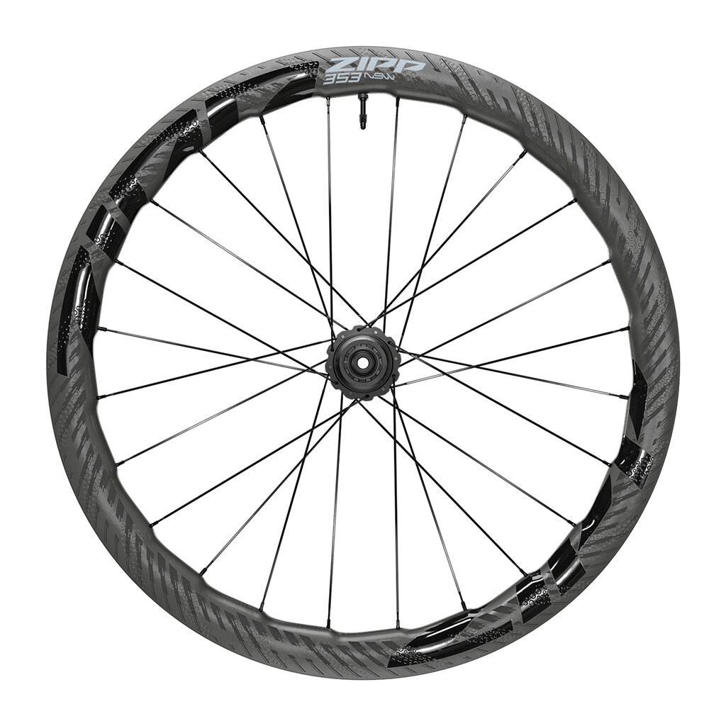 Zipp - 353 NSW Tubeless Disc-Brake Rear Wheel - black carbon - 700C/'12X142 SHI