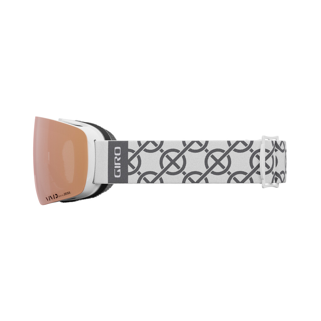 Giro Eyewear - Contour RS W Vivid Goggle - white monogram;vivid rose gold S2;+S1 - one size