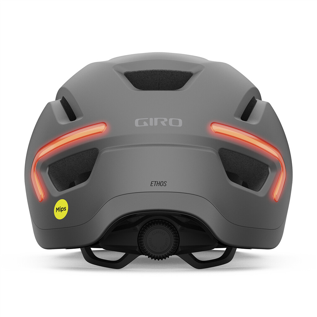 Giro Cycling - Ethos LED MIPS Helmet - matte graphite