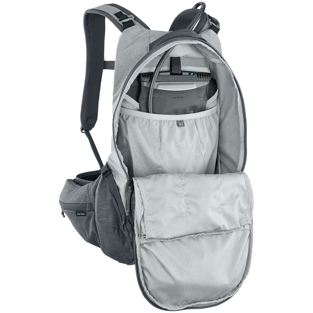 Evoc - Trail Pro 16L Backpack - stone/carbon grey