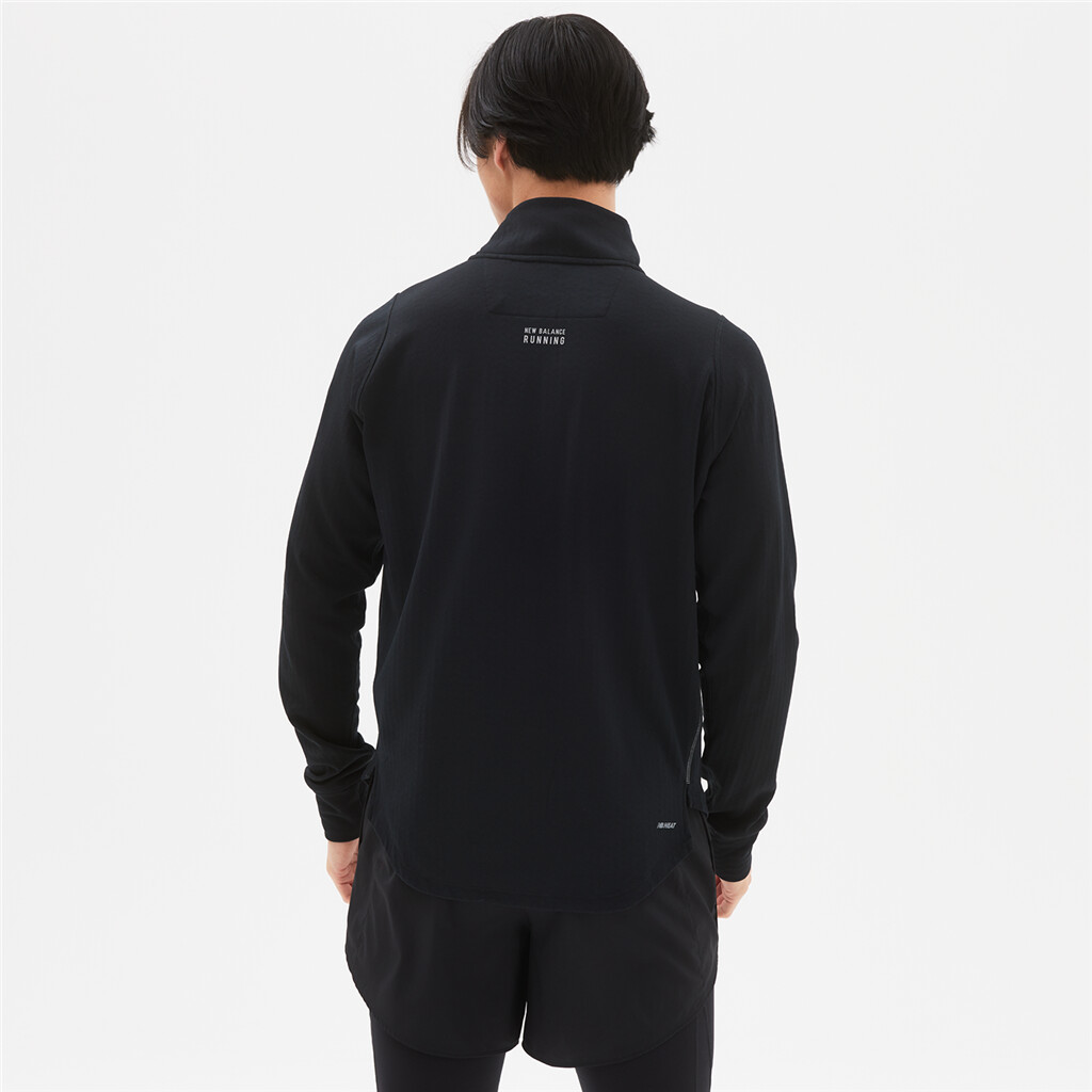 New Balance - NB Heat Grid Half Zip - black