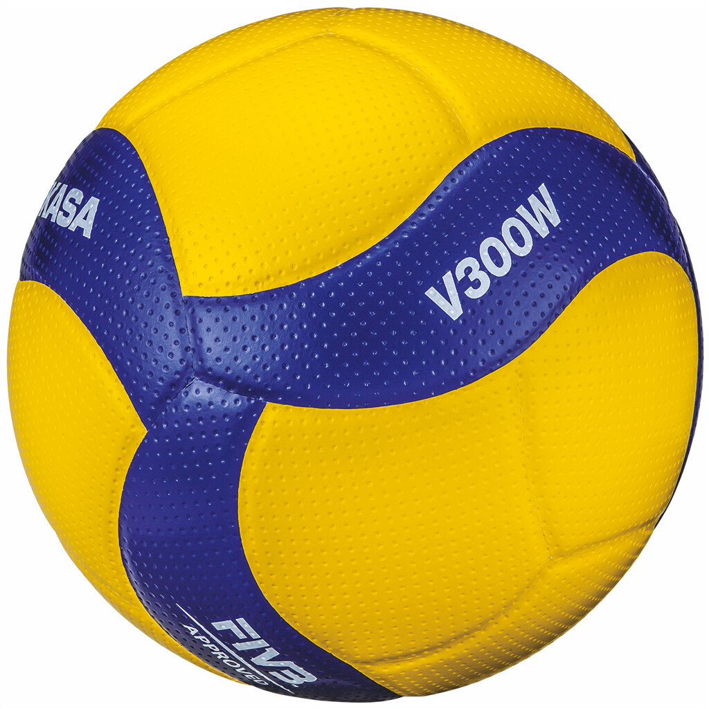 Mikasa - Volleyball V300W - yellow/royal