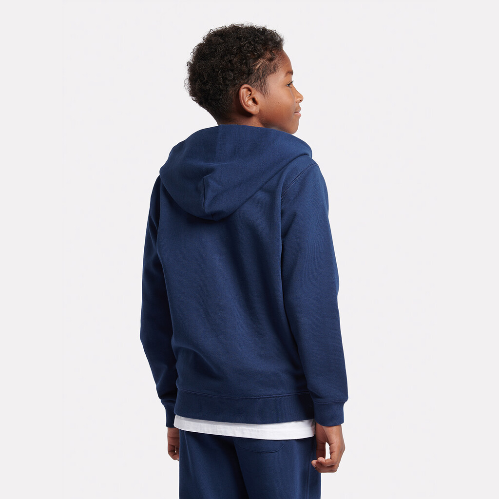 New Balance - B New Balance French Terry Small Logo FZ Hoodie - nb navy