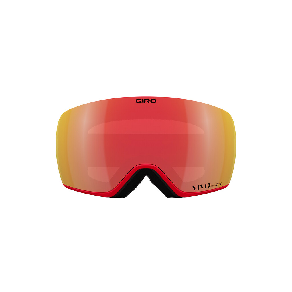 Giro Eyewear - Article II Vivid Goggle - red/black thirds;vivid ember S2;+S1 - one size