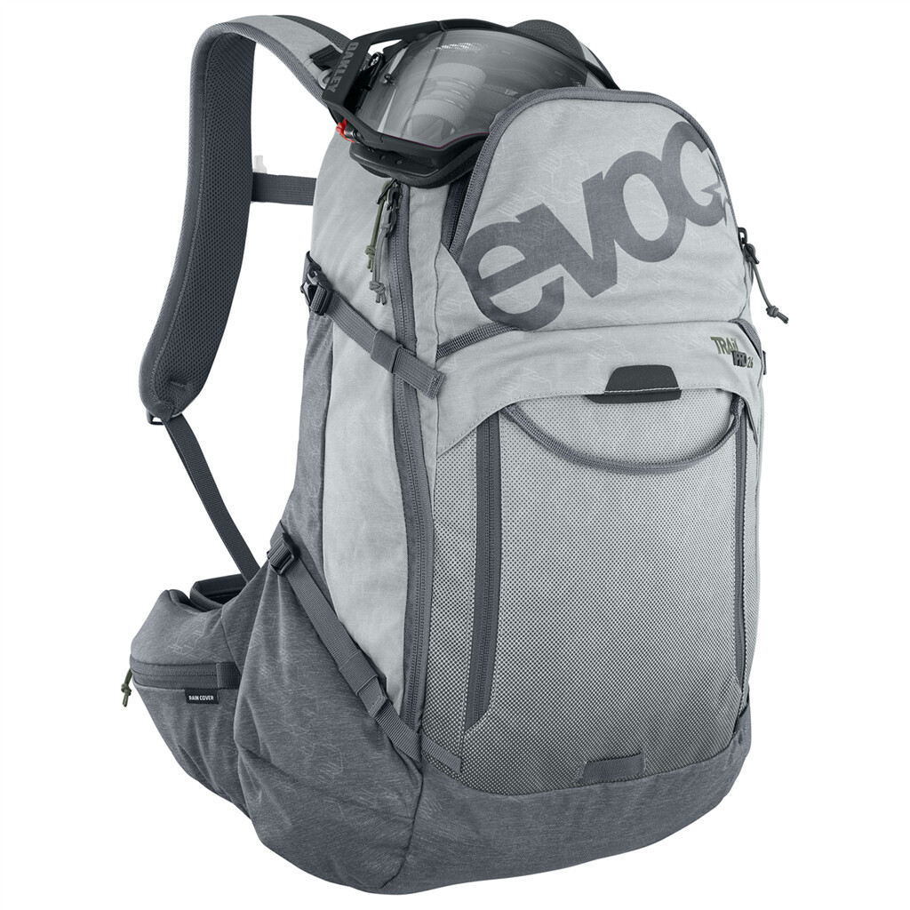 Evoc - Trail Pro 26L Backpack - stone/carbon grey