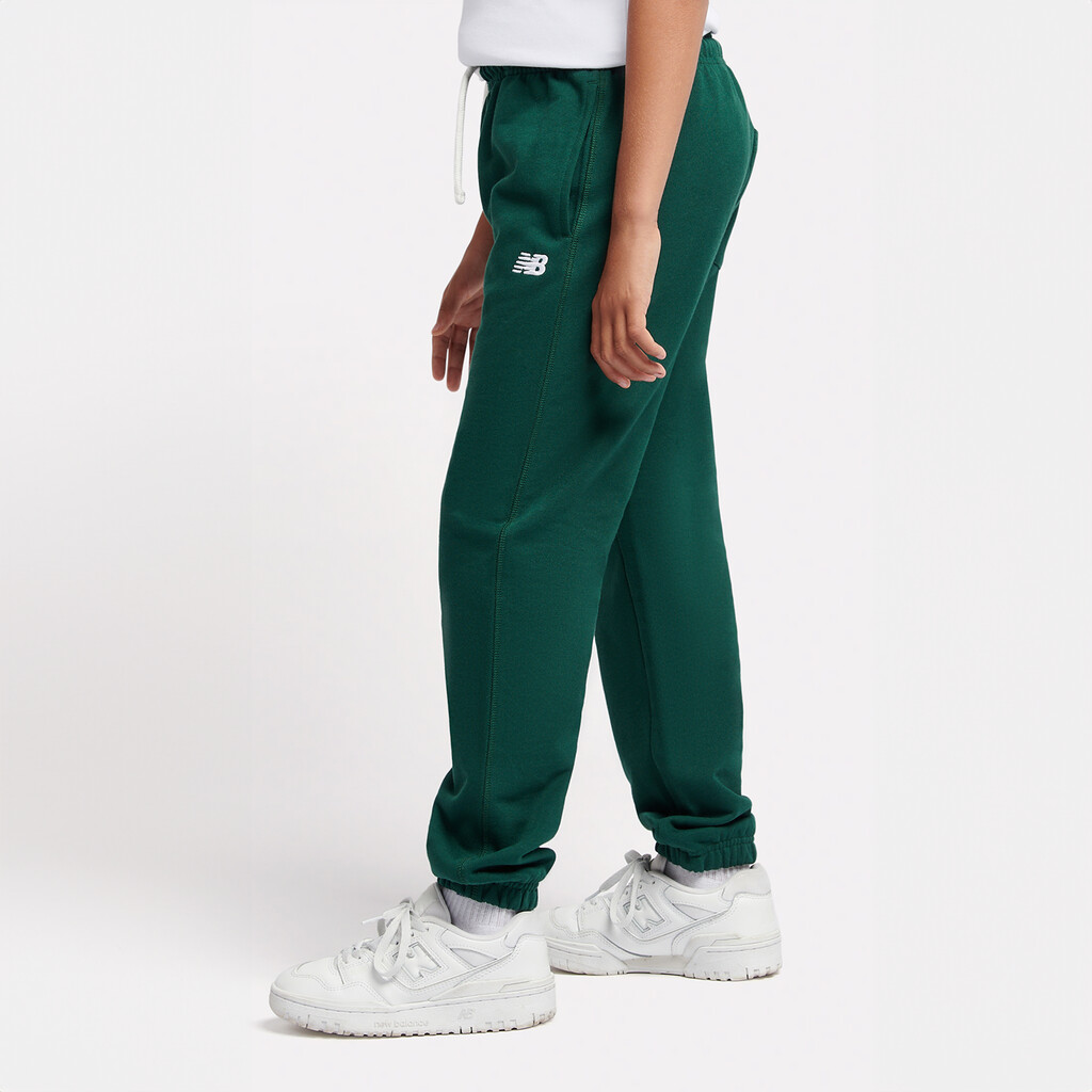 New Balance - B New Balance French Terry Small Logo Jogger - nightwatch green