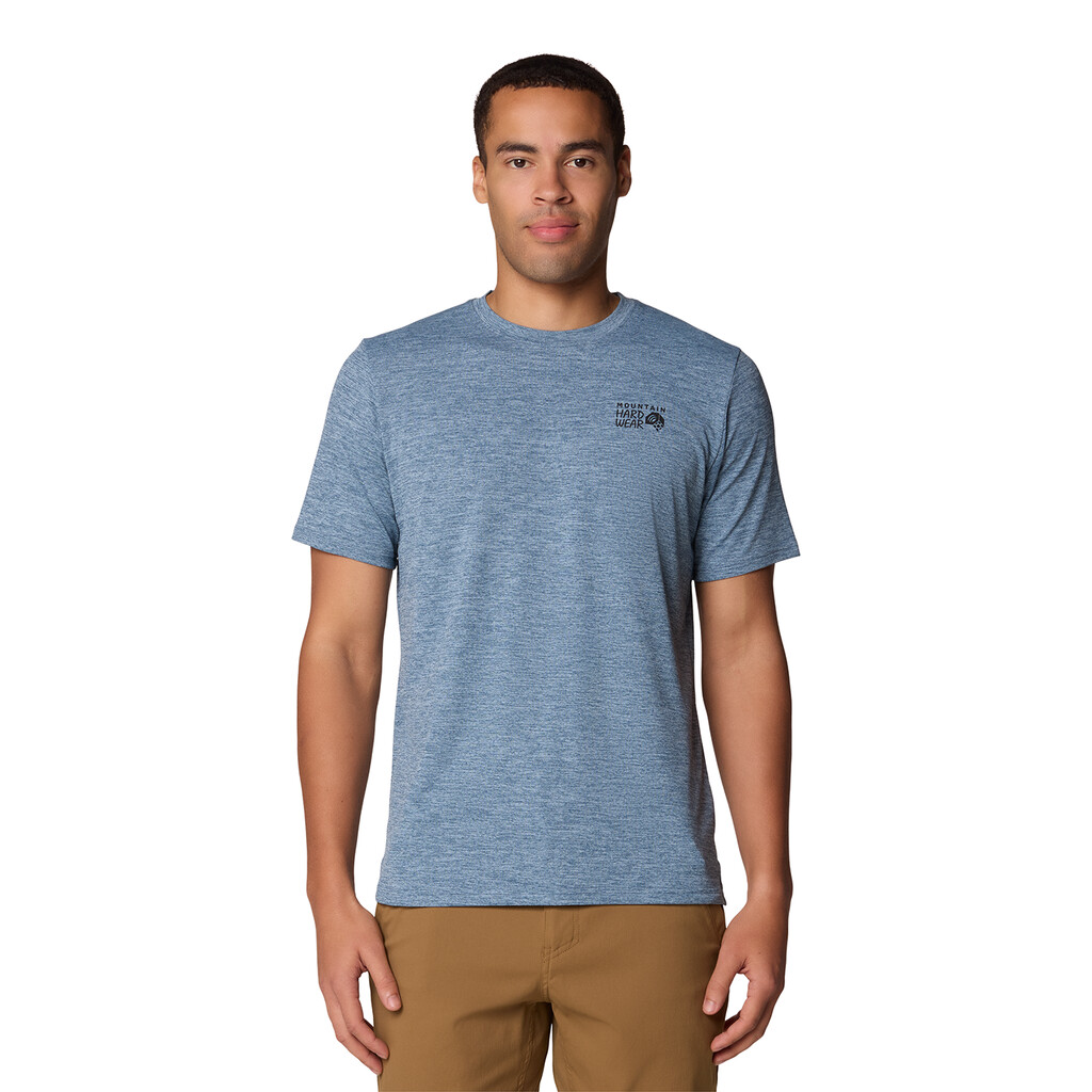 Mountain Hardwear - M Sunblocker™ Short Sleeve - adriatic blue heather 444