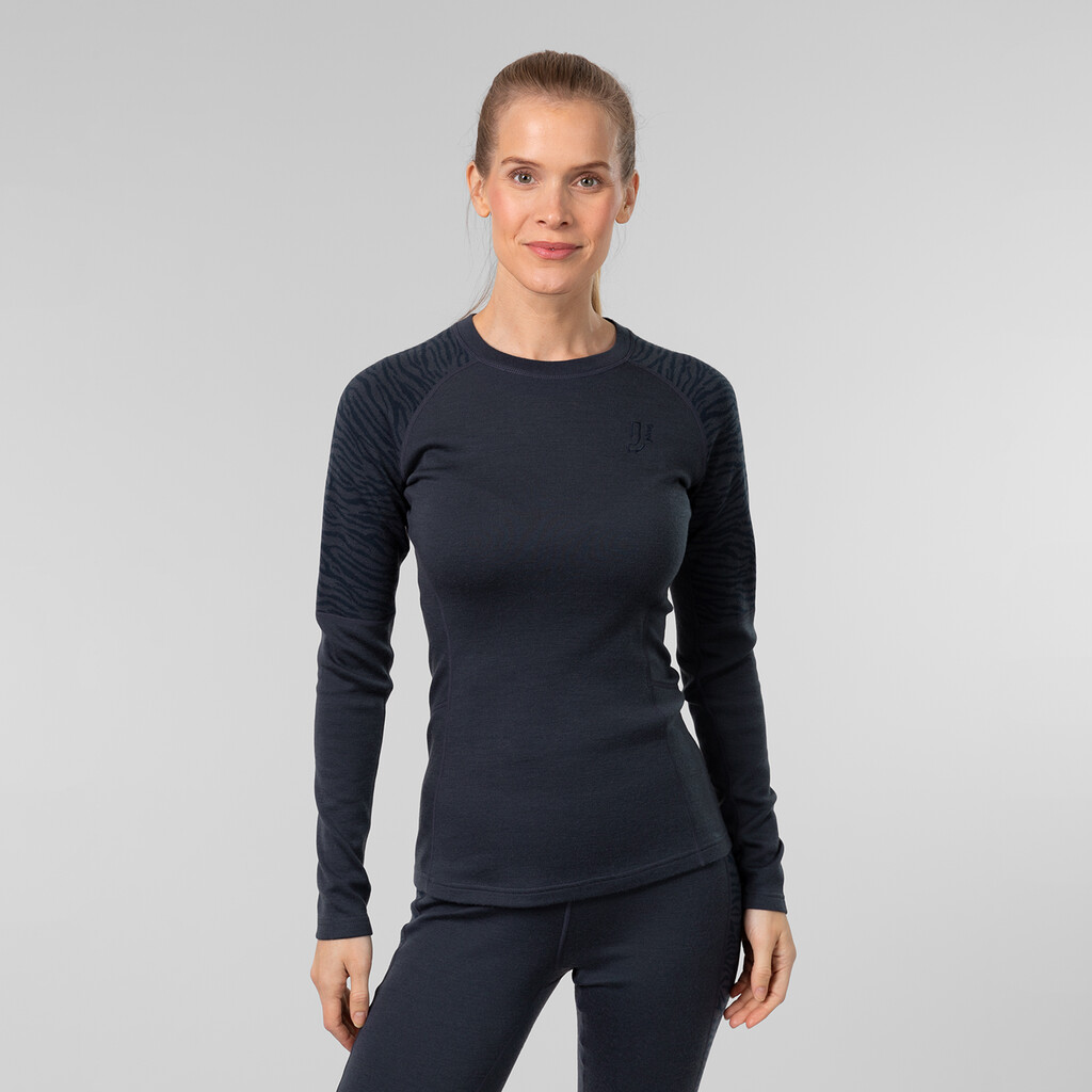 Johaug - Elevate Wool Long Sleeve - dark blue