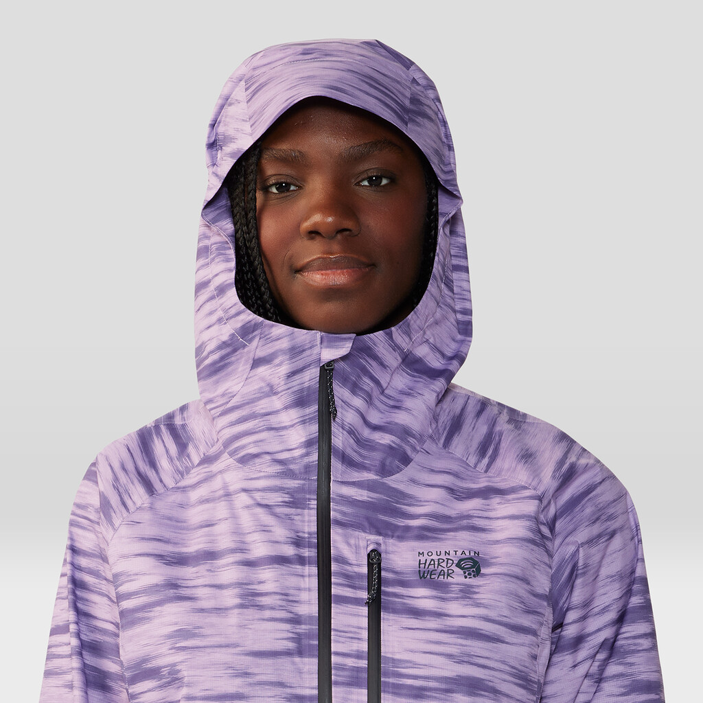 Mountain Hardwear - W Stretch Ozonic™ Jacket - wisteria frequency print 568