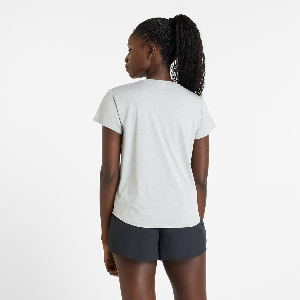 New Balance - W Sport Core Heather T-Shirt - athletic grey