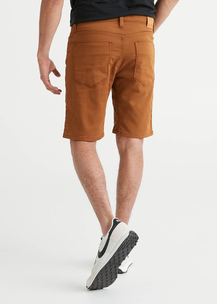 DU/ER - No Sweat Slim Short - 10 inch - amber