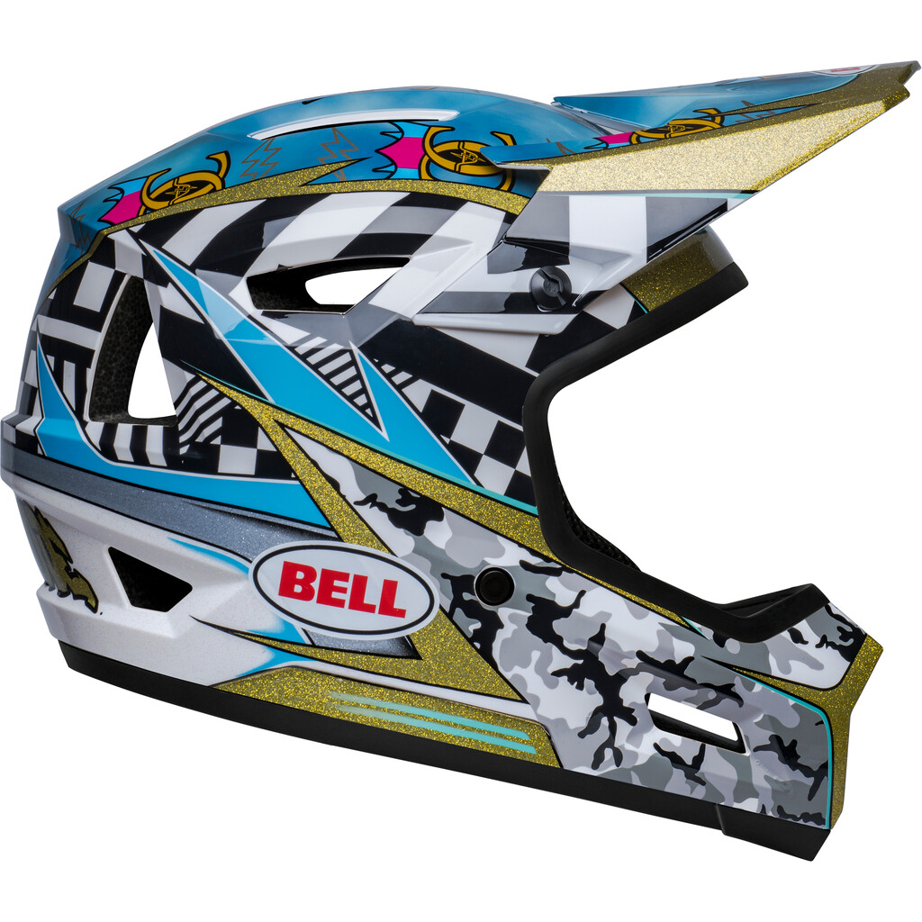 Bell - Sanction II DLX MIPS Helmet - gloss black/white caiden