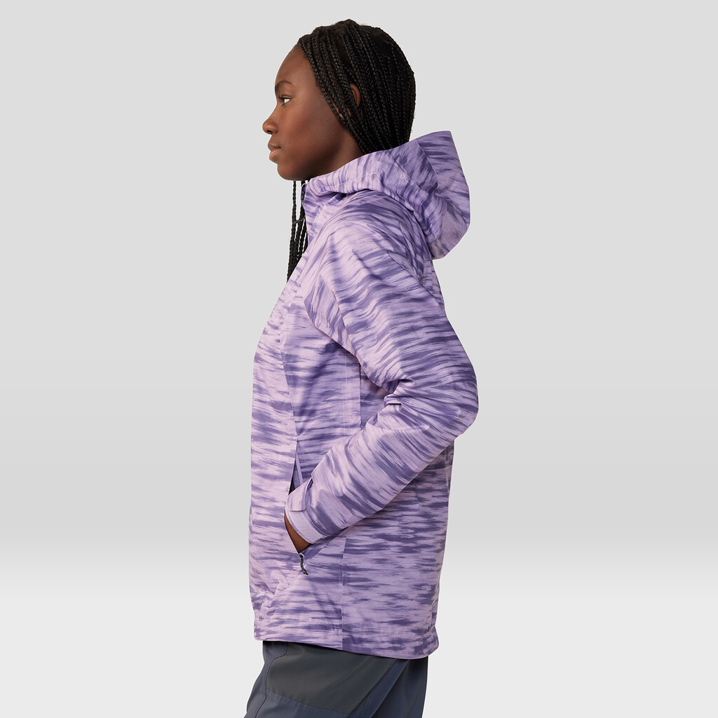 Mountain Hardwear - W Stretch Ozonic™ Jacket - wisteria frequency print 568