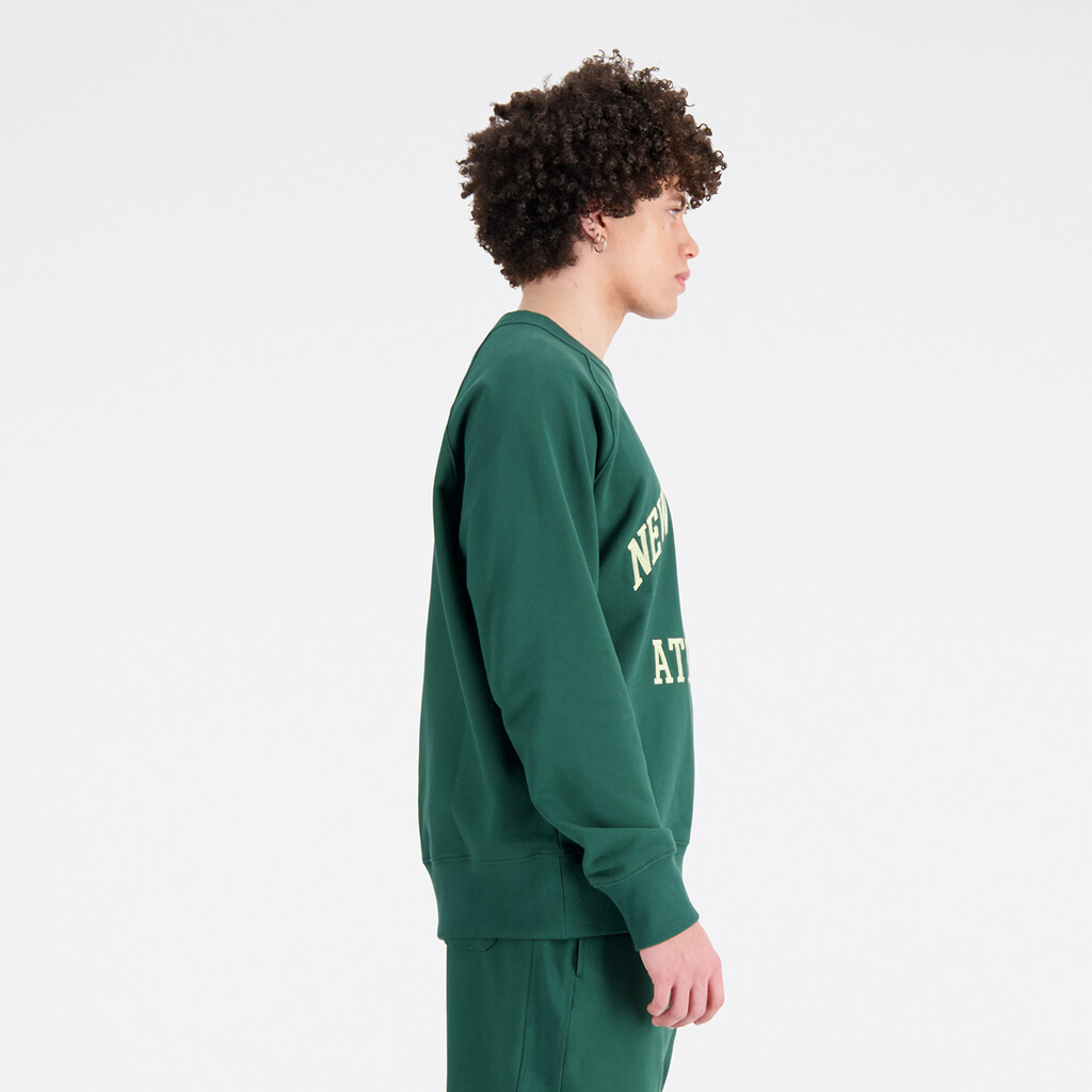 New Balance - Athletics Varsity Fleece Crewneck - nightwatch green