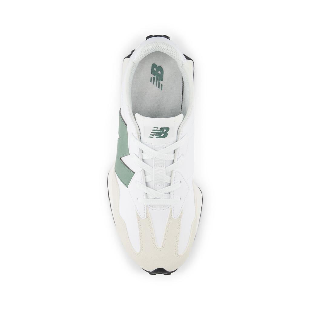 New Balance - GS327SJ  - white/green