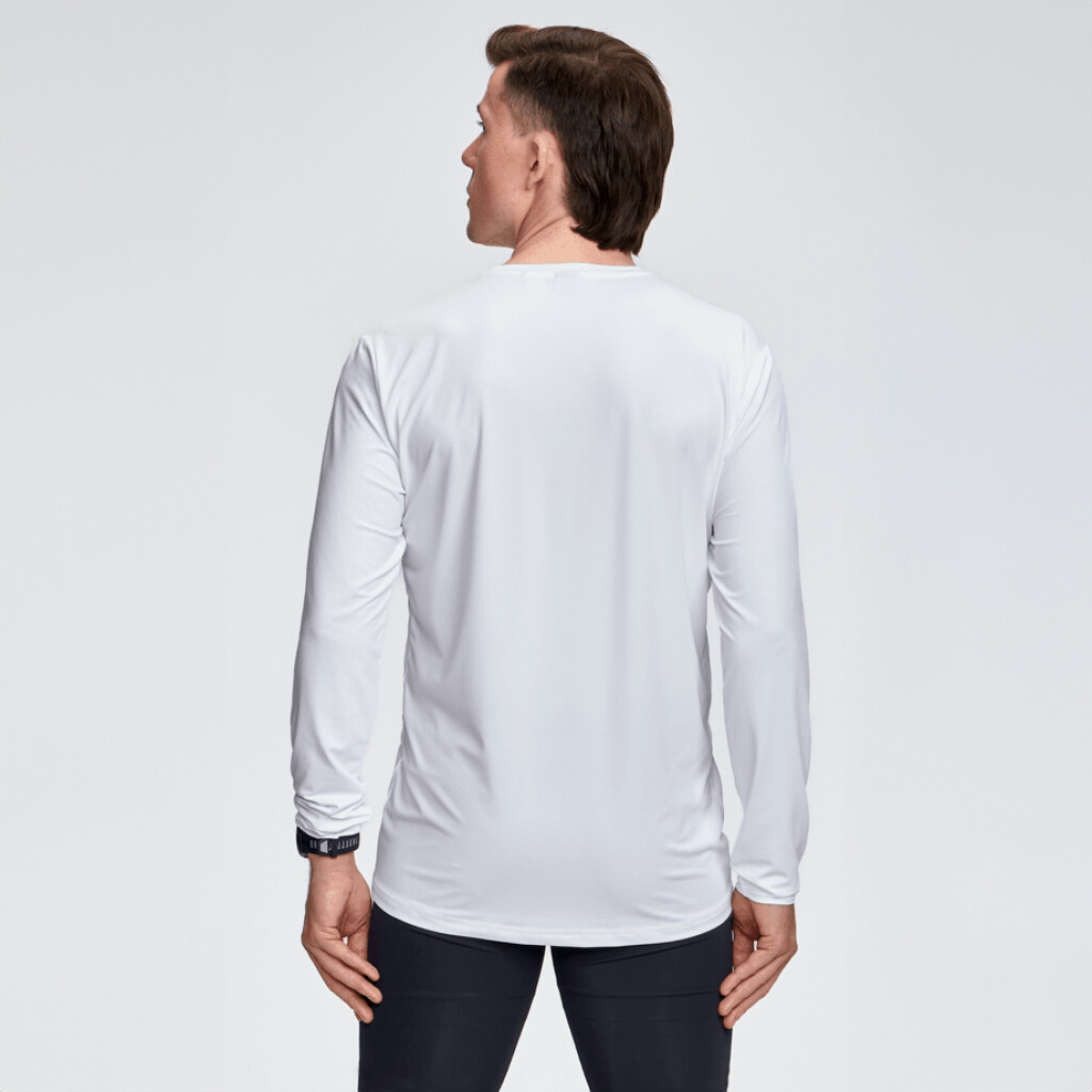 Daehlie - M Long Sleeve Tempo - brilliant white