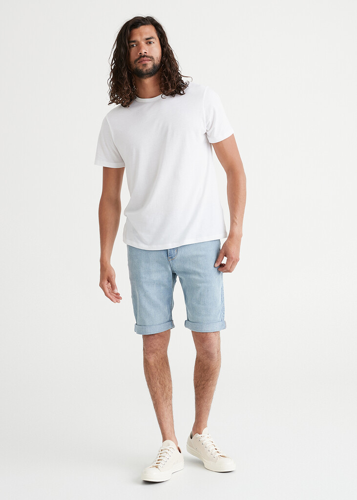 DU/ER - Performance Denim Commuter Short - Modern Bleach - modern bleach