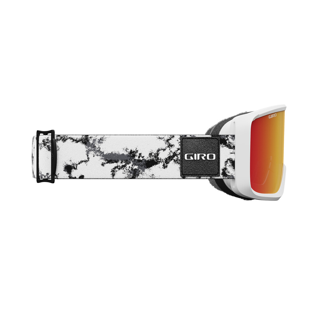 Giro Eyewear - Sagen Goggle - white/dark matter;amber scarlet S2;+S0