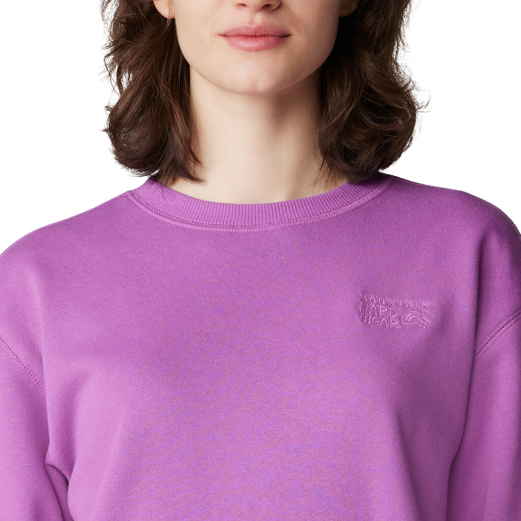 Mountain Hardwear - W MHW Logo Pullover Crew - lilac glow 537