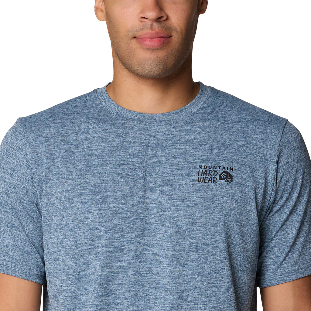 Mountain Hardwear - M Sunblocker™ Short Sleeve - adriatic blue heather 444