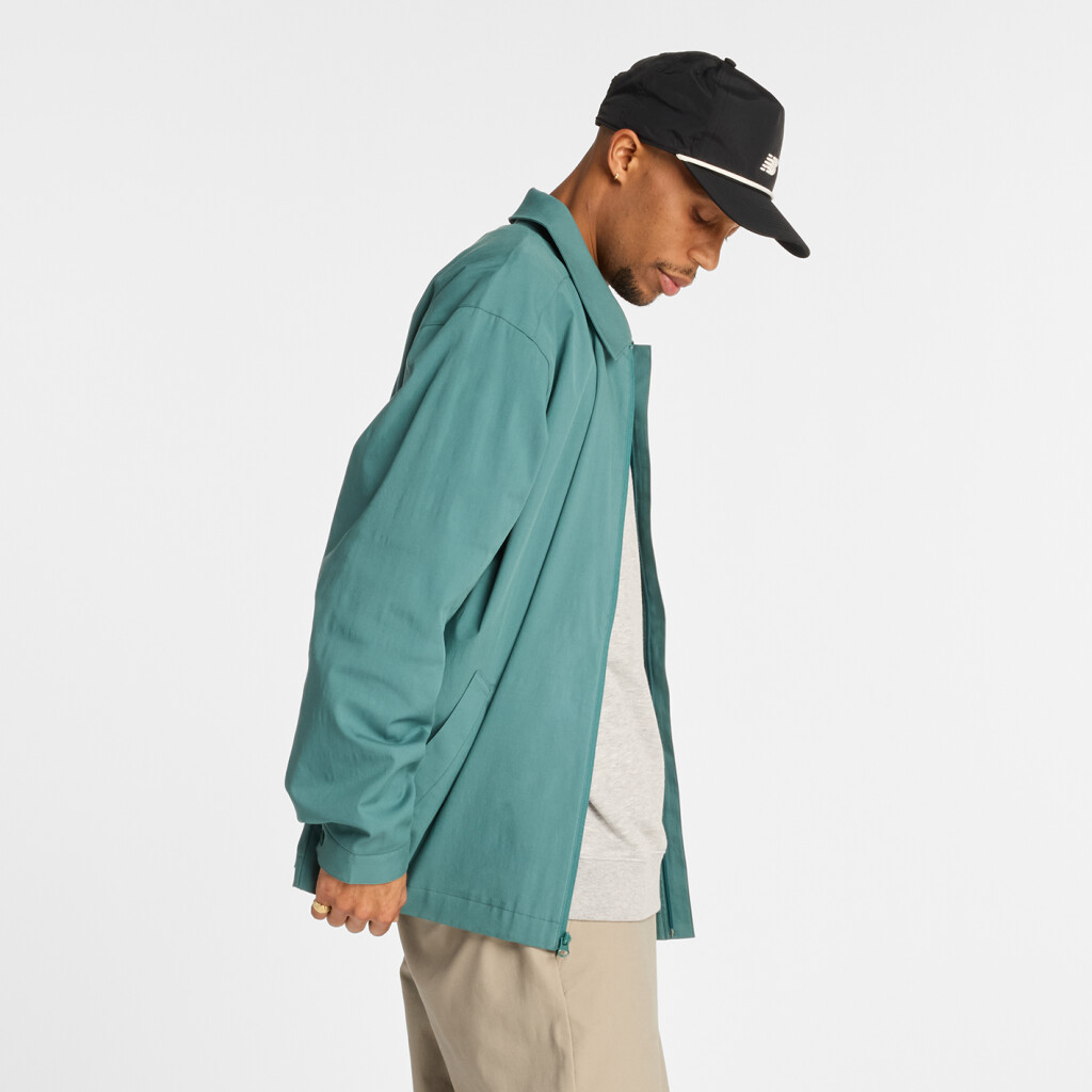 New Balance - Numeric Coaches Twill Jacket - new spruce