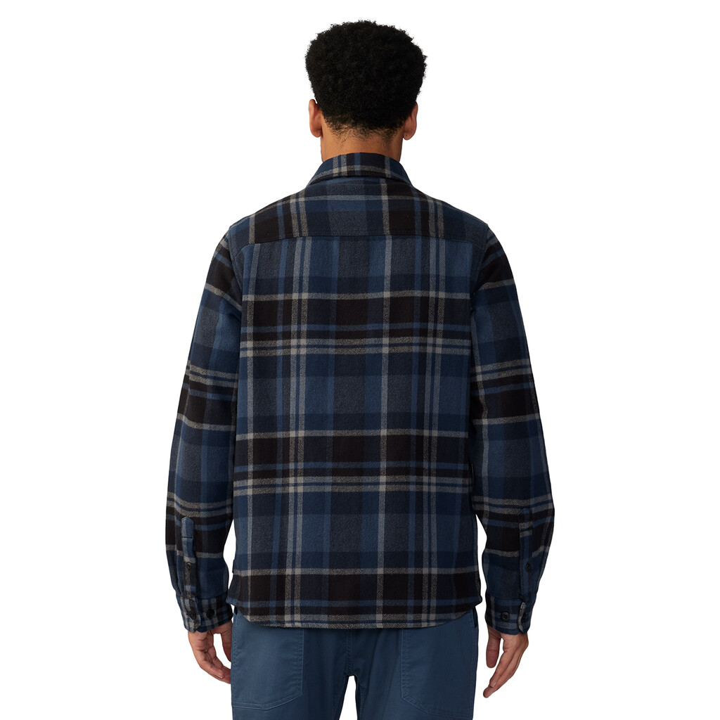 Mountain Hardwear - M Plusher™ Long Sleeve Shirt - hardwear navy amsterdam plaid 447