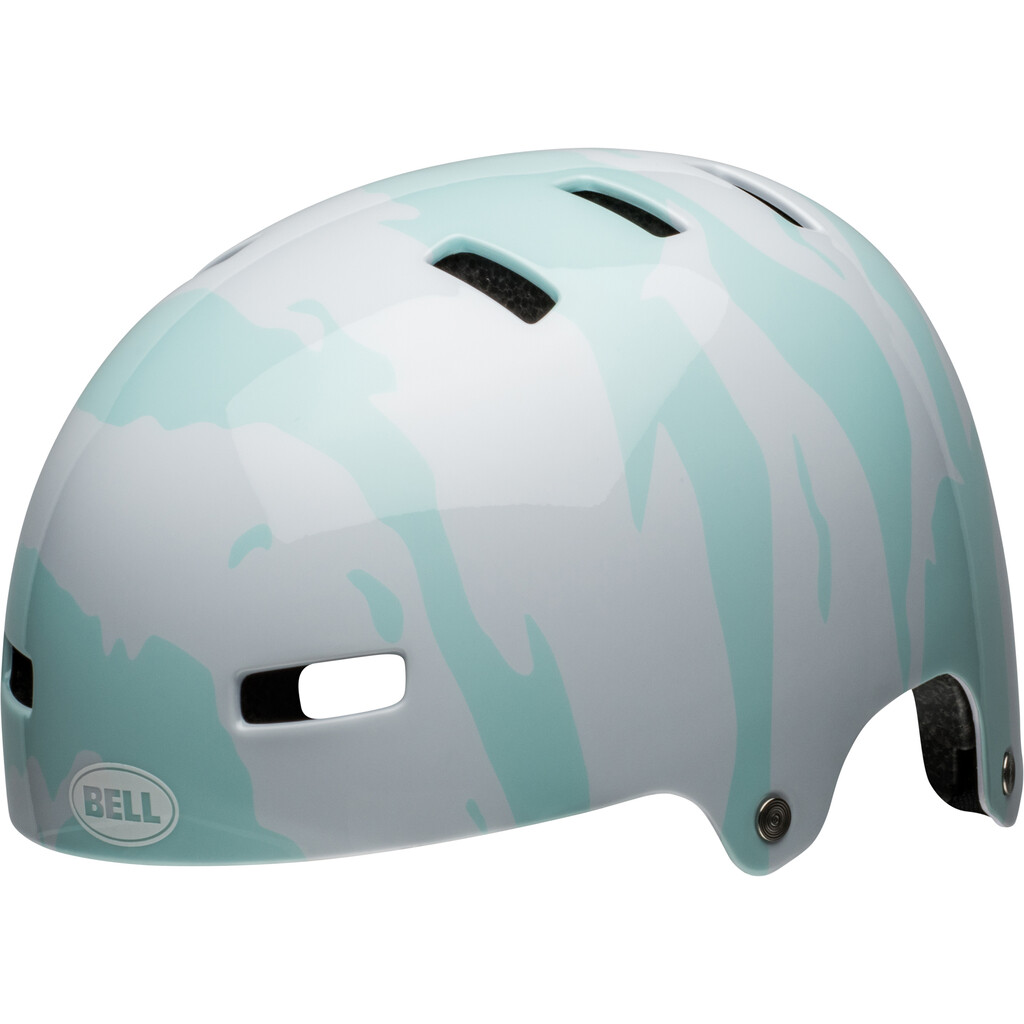 Bell - Span Helmet - gloss white/blue ravine