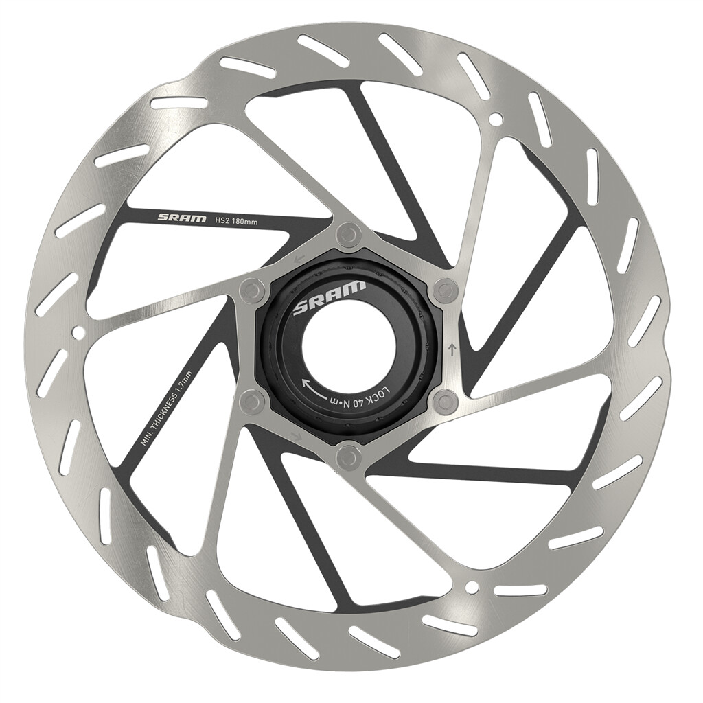 Sram - Rotor HS2 Rounded CenterLock 180mm - N/A