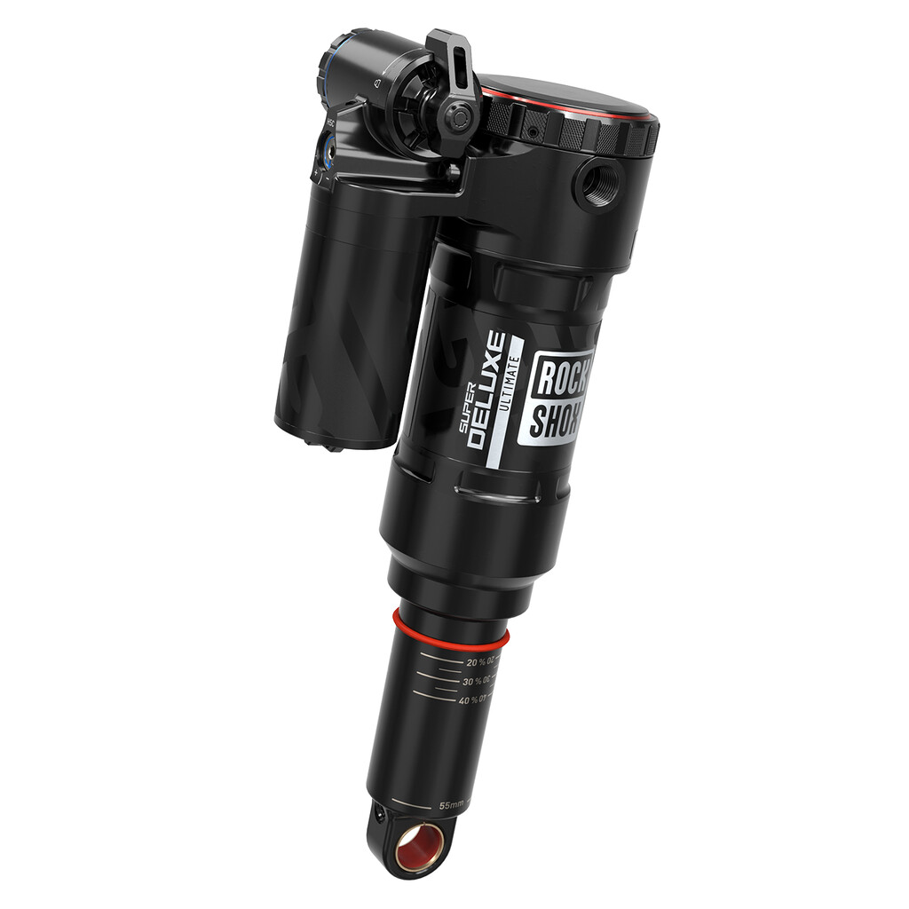 Rock Shox - Rear Shock Super Deluxe Ultimate RC2T Trunnion HBO - black